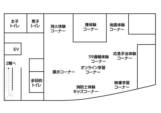 防災教室見取り図